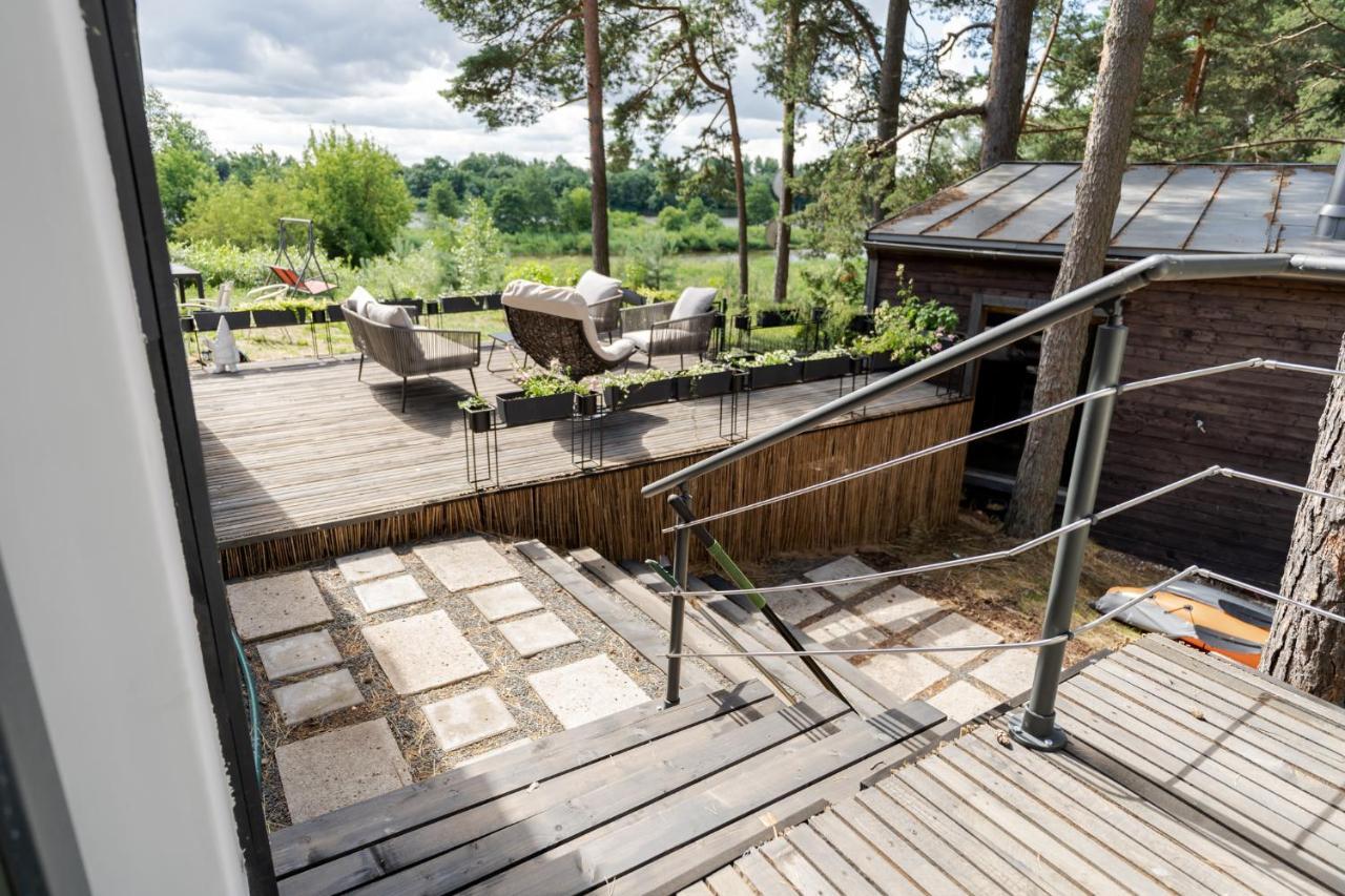 Gaujaclub - 3 Rooms Design Lofts Riverside Gauja  Buitenkant foto